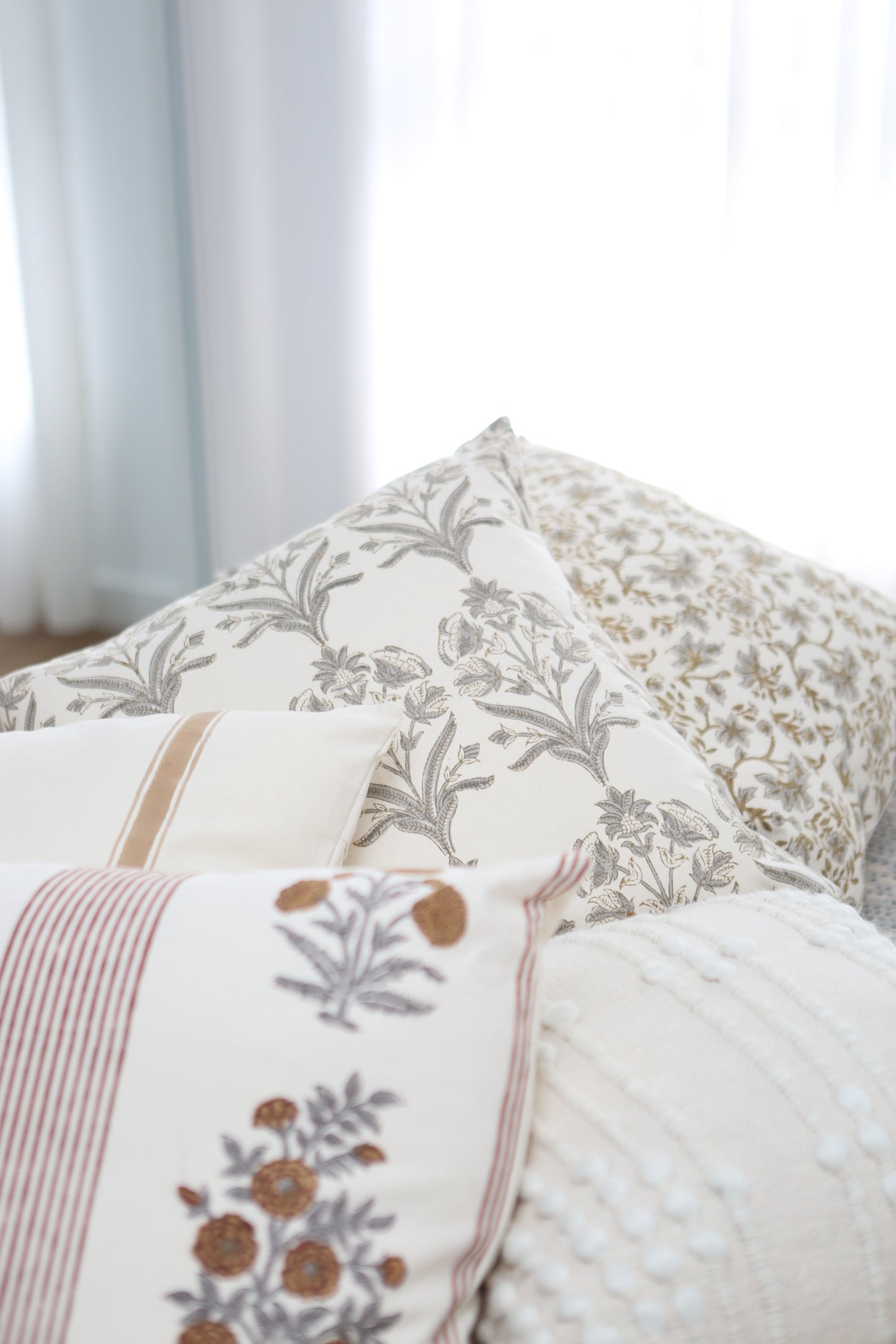 Soft Silhouettes Cushion Cover