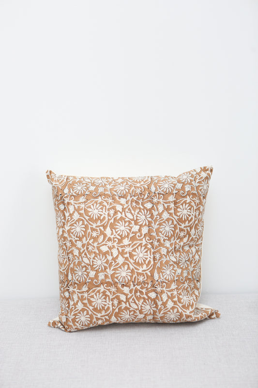 Lines and Petals Cushion Cover