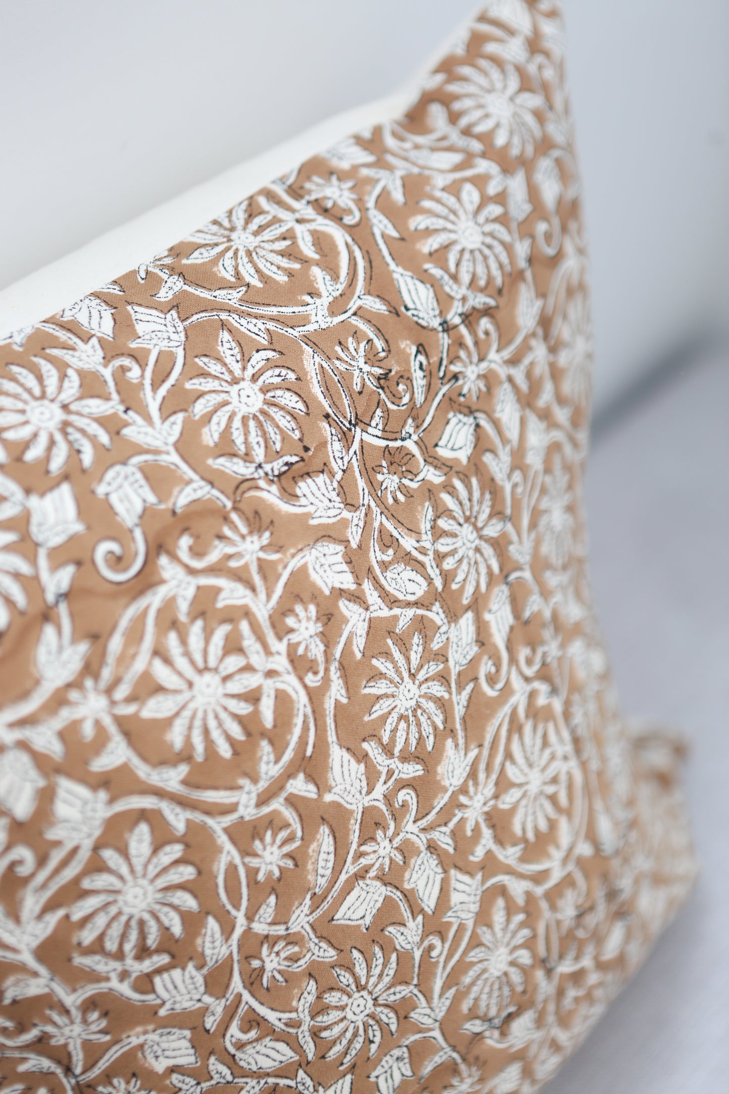 Lines and Petals Cushion Cover