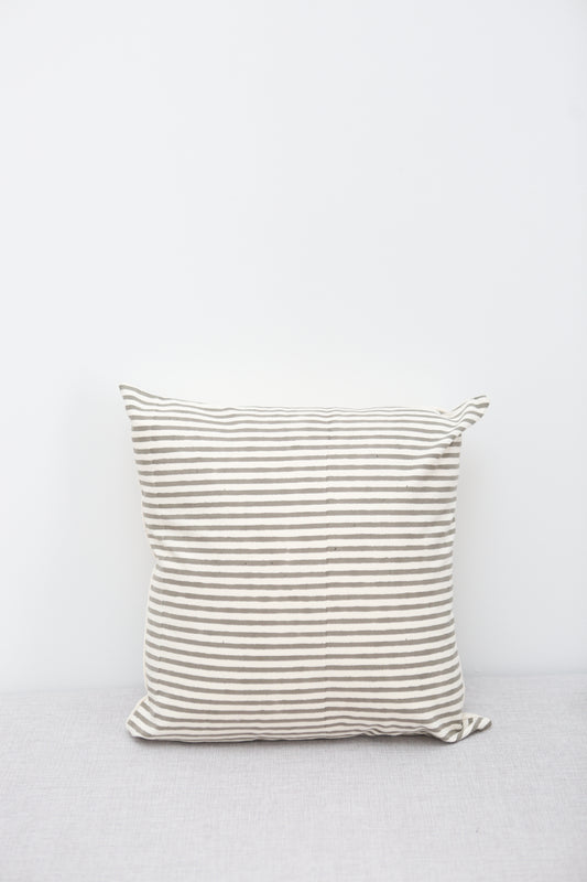Slate Stripe Cushion Cover