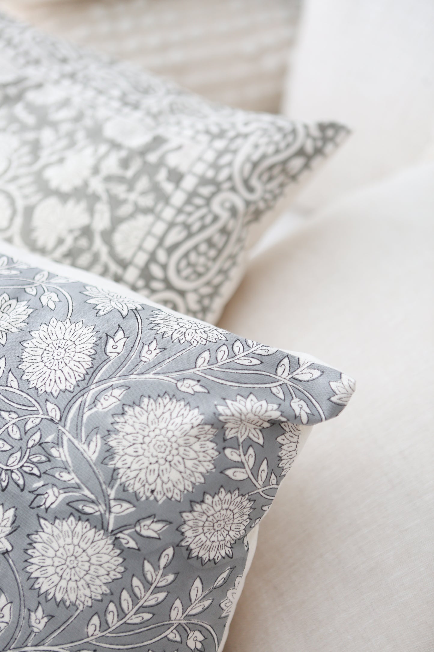 Sky Bloom Cushion Cover
