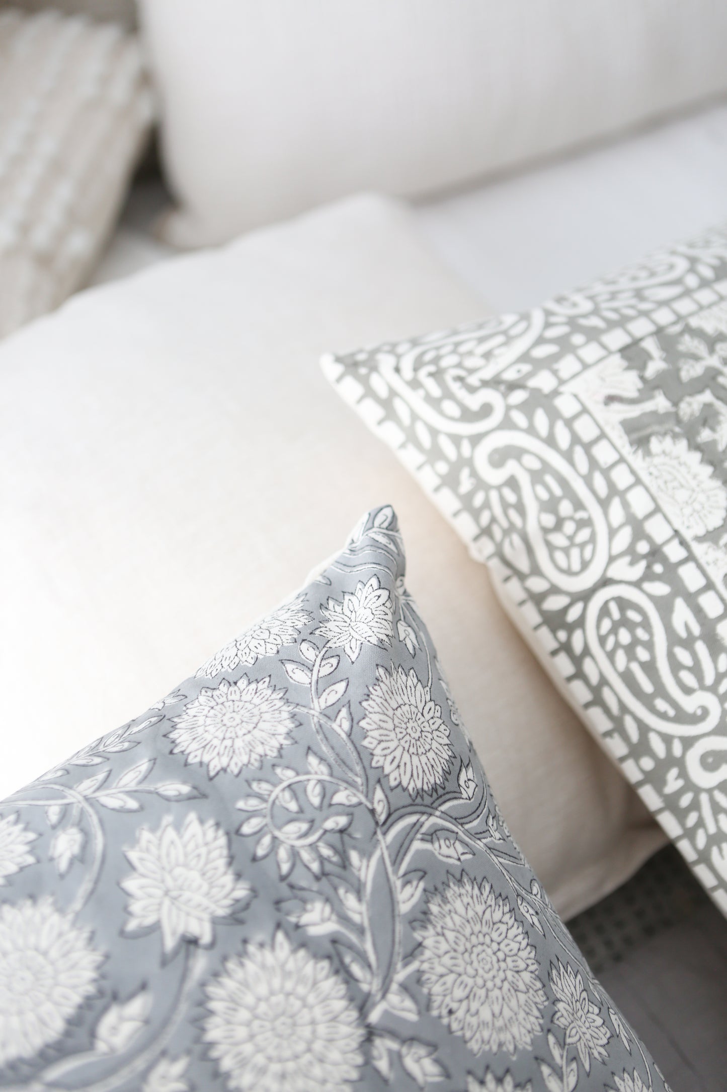 Sky Bloom Cushion Cover