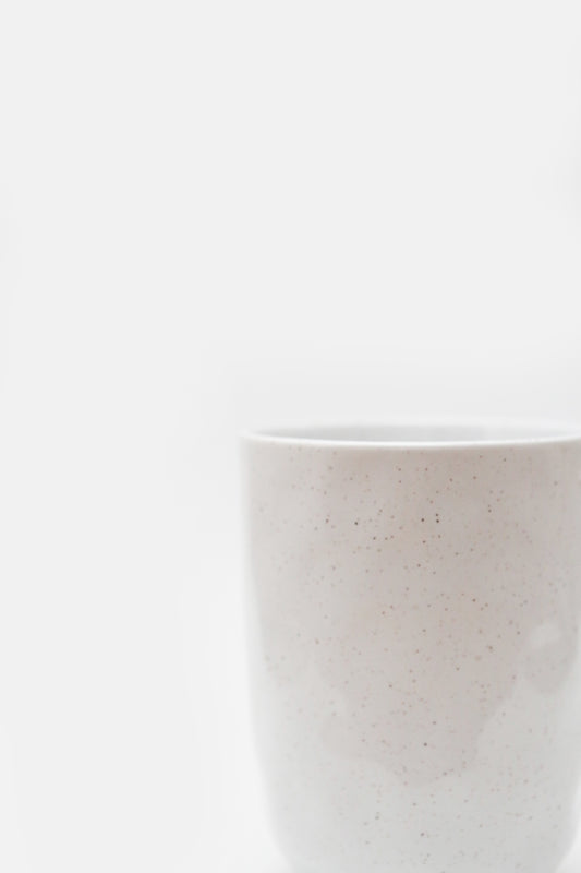 White Speckle Mug