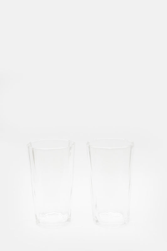 White Diamond Ceramic Jug and Tall Glass Set