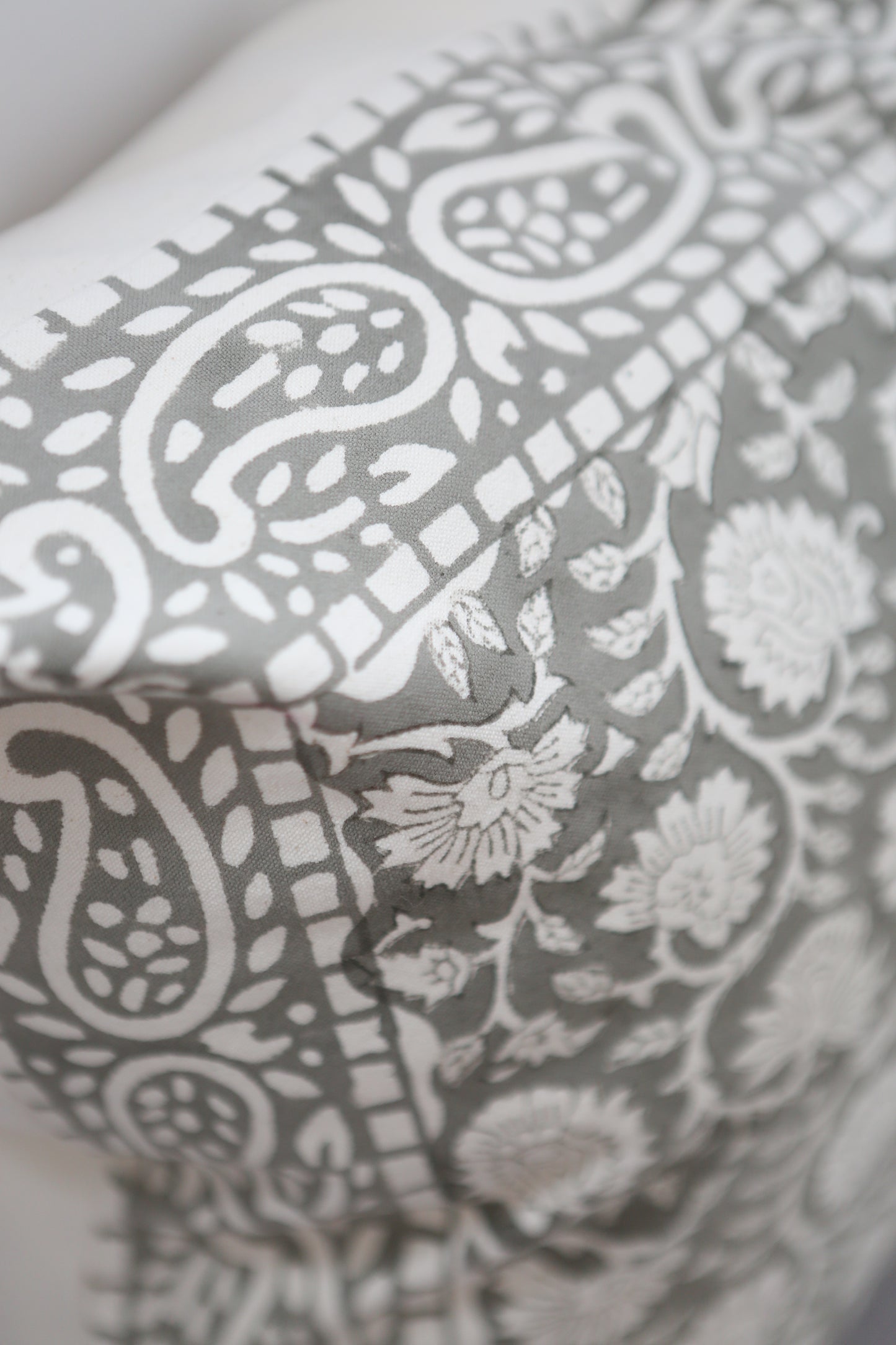 Pebble Paisley Cushion Cover