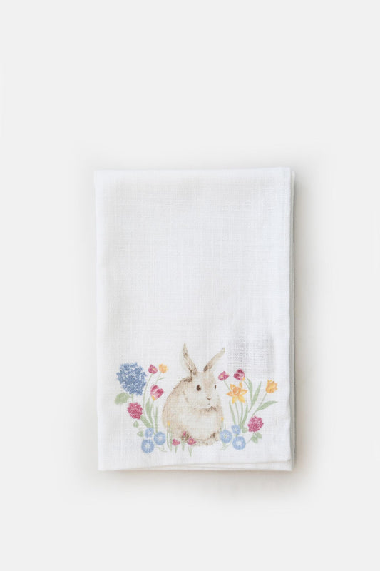 Easter Rabbit Napkin & Floral Placemat Set