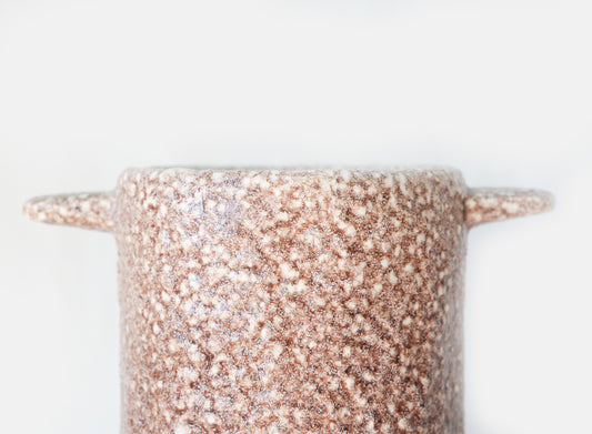 Maroon Ceramic Vase
