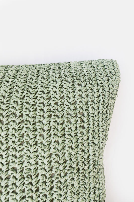 Olive Seagrass Cushion